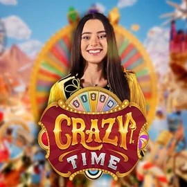Crazy Time by Evolution, showcased at duosspin.pl – game logo