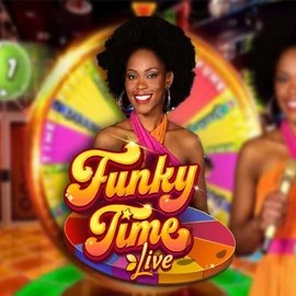 Funky Time logo by Evolution DuoSpin Casino