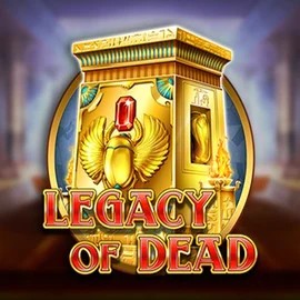 Legacy of Dead game by Play'n GO – logo hosted on DuoSpin Casino