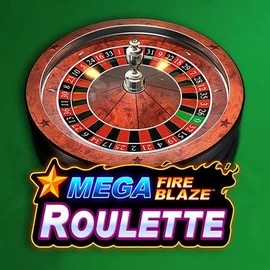 Mega Fire Blaze Roulette slot visual from Playtech available on duosspin.pl