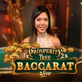 Official Live Casino logo: Prosperity Tree Baccarat by Evolution at DuoSpin Casino